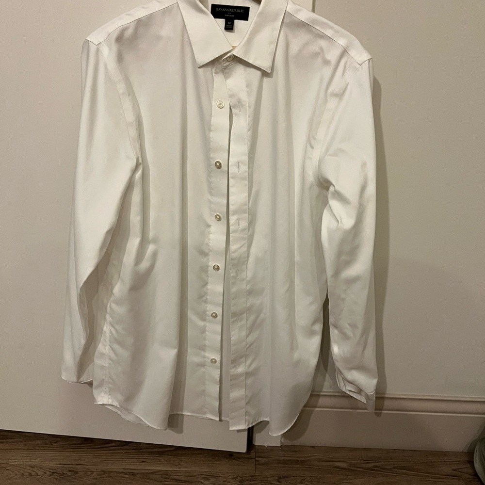 Banana Republic Crisp White Dress Shirt